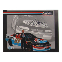 Dave Blaney Signed NASCAR 8.5x11 Hero Card (Beckett) at PristineAuction.com