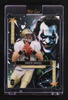 Drew Brees 2025 Wild Card Jokers Wild Mojo #DBNl07 #1/1 at PristineAuction.com