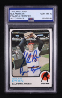 Nolan Ryan Signed 1973 Topps Inscribed "Ryan Express" #533 (PSA | Autograph Graded PSA 10) at PristineAuction.com