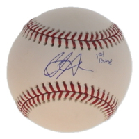 CJ Abrams Signed OML Baseball Inscribed "1st Round" (JSA) at PristineAuction.com