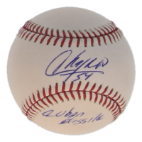 Aroldis Chapman Signed OML Baseball Inscribed "Cuban Missile" (JSA) at PristineAuction.com