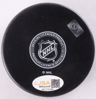 Emil Heineman Signed Islanders Logo Hockey Puck (JSA) at PristineAuction.com