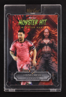 Lionel Messi 2025 Wild Card Haunted Hits Monster Hunt Witch Red Donut Circles #LM #1/1 at PristineAuction.com