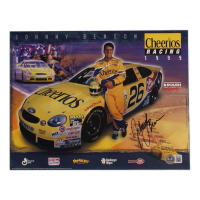 Johnny Benson Jr. Signed NASCAR 8.5x11 Hero Card (Beckett) at PristineAuction.com