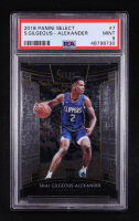 Shai Gilgeous-Alexander 2018-19 Panini Select Concourse #7 RC (PSA 9) at PristineAuction.com