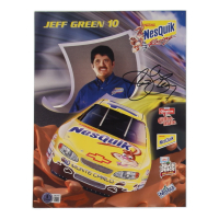 Jeff Green Signed NASCAR 8.5x11 Hero Card (Beckett) at PristineAuction.com