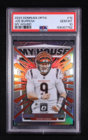 Joe Burrow 2023 Panini Donruss Optic My House! #12 (PSA 10) at PristineAuction.com