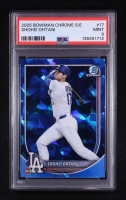 Shohei Ohtani 2025 Bowman Chrome Sapphire #17 (PSA 9) at PristineAuction.com