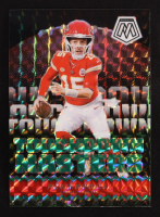 Patrick Mahomes II 2024 Panini Mosaic Touchdown Masters Mosaic Green #1 at PristineAuction.com
