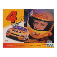 Bobby Hamilton Signed NASCAR 8.5x11 Hero Card (Beckett) at PristineAuction.com