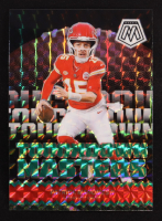 Patrick Mahomes II 2024 Panini Mosaic Touchdown Masters Mosaic Green #1 at PristineAuction.com