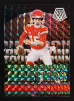 Patrick Mahomes II 2024 Panini Mosaic Touchdown Masters Mosaic Green #1 at PristineAuction.com