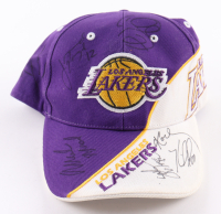 Kobe Bryant & Shaquille O'Neal | 2002-03 Lakers Hat Team-Signed By (8) (JSA) at PristineAuction.com