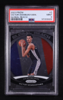 Victor Wembanyama 2023-24 Panini Prizm Global Reach Silver #2 RC (PSA 9) at PristineAuction.com