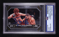 Shara Magomedov Signed 2024 Topps Chrome #141 RC (PSA) at PristineAuction.com