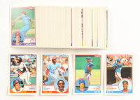 1983 Topps Traded Complete Set of (132) Baseball Cards with Darryl Strawberry #108T RC, Ron Kittle #55T RC, Julio Franco #34T RC, Billy Martin #66T at PristineAuction.com