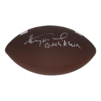 Henry Winkler Signed NCAA Football Inscribed "Coach Klein" (Schwartz) at PristineAuction.com