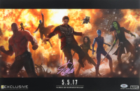 Stan Lee Signed "Guardians of the Galaxy 13x20 Photo (PSA) at PristineAuction.com