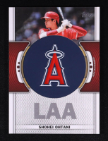 Shohei Ohtani 2023 Topps Commemorative Team Logo Patch Relic #TLP-SO at PristineAuction.com