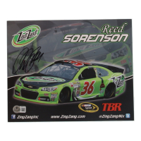 Reed Sorenson Signed NASCAR 8x10 Hero Card (Beckett) at PristineAuction.com