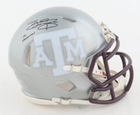 Johnny Manziel Signed Texas A&M Aggies Flash Alternate Speed Mini Helmet Inscribed "12 Heisman" (Beckett) at PristineAuction.com