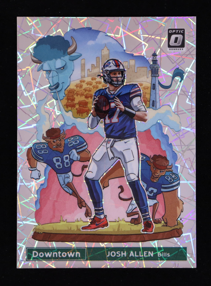 Josh Allen 2021 Donruss Optic Downtown #1
