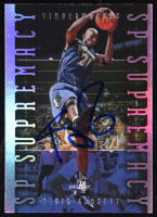 Kevin Garnett Signed 1999-00 SP Authentic Supremacy #S4 (JSA) at PristineAuction.com