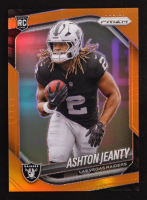 Ashton Jeanty 2025 Panini Prizm Prizms Orange #315 #104/249 RC at PristineAuction.com