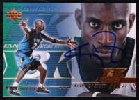 Kevin Garnett Signed 2000-01 Upper Deck #194 Y3K (JSA) at PristineAuction.com