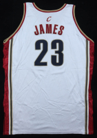 LeBron James 2003-04 Cavaliers Rookie Reebok Game-Used Authentic Jersey (Grey Flannel) at PristineAuction.com