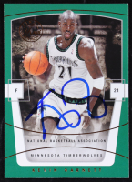 Kevin Garnett Signed 2003-04 Flair Final Edition #55 (JSA) at PristineAuction.com