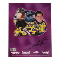 Larry Foyt Signed NASCAR 8x10 Hero Card (Beckett) at PristineAuction.com