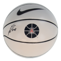 Motiejus Krivas Signed Nike Arizona Wildcats Logo Basketball (JSA) at PristineAuction.com