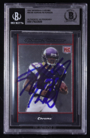 Adrian Peterson Signed 2007 Bowman Chrome #BC65 RC (BGS) at PristineAuction.com