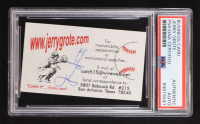 Jerry Grote Signed Business Card (PSA) at PristineAuction.com