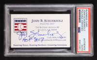 John Schuerholz Signed Business Card Inscribed "HOF 2017" (PSA) at PristineAuction.com