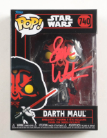Sam Witwer Signed "Star Wars" #740 Darth Maul Bobble-Head Funko Pop! Vinyl Figure (ACOA) at PristineAuction.com
