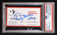 Denny McLain Signed Business Card (PSA) at PristineAuction.com