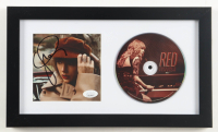 Taylor Swift Signed "Red (Taylor's Version)" Custom Framed CD Album Insert Display (JSA) at PristineAuction.com