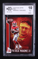 Patrick Mahomes II 2019 SAGE Aspire Red #ASPPM1 (BCCG 10) at PristineAuction.com