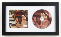 Taylor Swift Signed "Red (Taylor's Version)" Custom Framed CD Album Insert Display (JSA) at PristineAuction.com