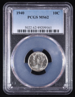 1940 Mercury 10C Silver Dime (PCGS MS62) at PristineAuction.com