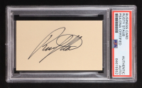 Rusty Staub Signed Business Card (PSA) at PristineAuction.com