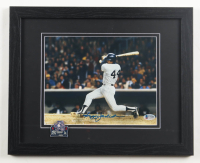 Reggie Jackson Signed Yankees Custom Framed Photo Display with 1978 World Series Pin (Beckett) at PristineAuction.com