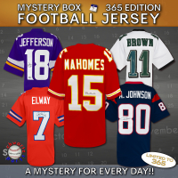 THE 365 BOX &ndash; Football Jersey Signed Mystery Box - Series 3 - (Limited to 365) - Schwartz Sports at PristineAuction.com