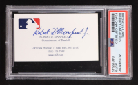 Robert Manfred Signed Business Card (PSA) at PristineAuction.com