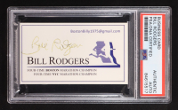 Bill Rodgers Signed Business Card (PSA) at PristineAuction.com