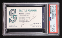 Howard Lincoln Signed Business Card (PSA) at PristineAuction.com