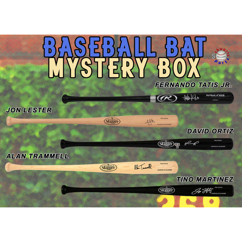 Full Size Baseball Bat Signed Mystery Box &ndash; Series 29 (Limited to 100) &ndash; Schwartz Sports at PristineAuction.com