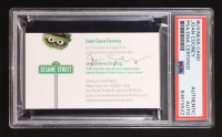 Joan Cooney Signed Business Card Sesame Street (PSA) at PristineAuction.com